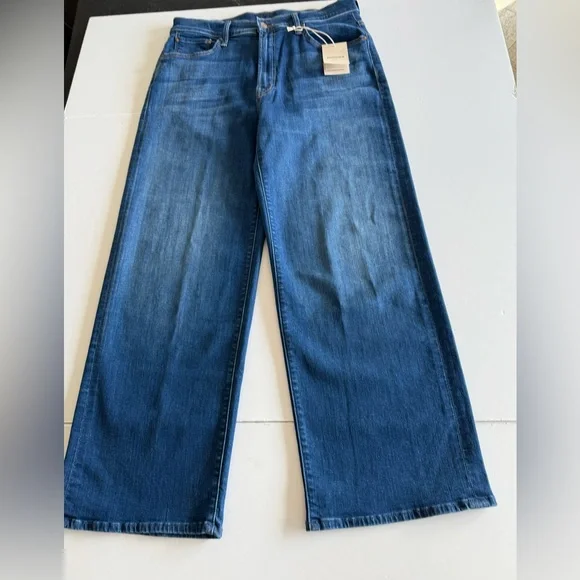NWT MOTHER “The Dodger” Ankle Jeans On Your Left - Picture 3 of 14